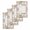 Off White, variant on Easter Kitchen Dish Towels for Drying Dishes Set of 4, Spring Watercolor Bunny Carrots Eggs Flowers Beige Waffle Weave Microfiber Hand Tea Bathroom Towels Quick Dry & Absorbent Towel 15.7x23.6