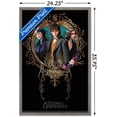 thumbnail image 3 of Fantastic Beasts: Crimes Of Grindelwald - Trio Wall Poster, 22.375" x 34", Framed, 3 of 5