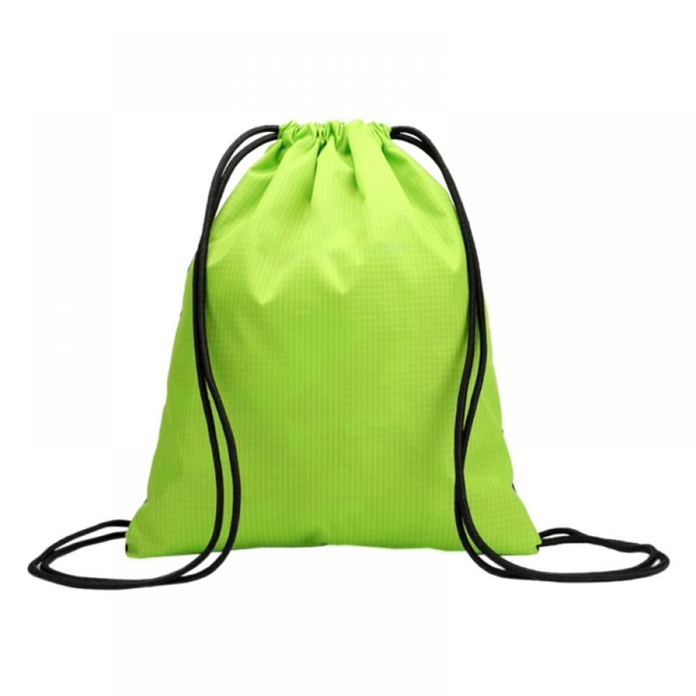 34*40cm Drawstring Backpack Outdoor Travel Home Clothes Storage Shoulder Bag 