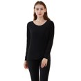 thumbnail image 2 of 2Pcs/Set Thermal Underwear for Women Long Johns Women with Fleece Lined, Base Layer Women Cold Weather Top Bottom, 2 of 8