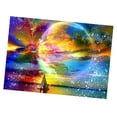 thumbnail image 1 of Pintura de diamante 5D perfecl taladro completo paisaje 40 * 30 cm, 1 of 6