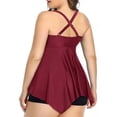 thumbnail image 3 of Traje De Baño Mujer Dos Piezas Talla Grande Dama Bañadores, 3 of 7