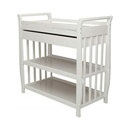 AFG Baby Furniture Nadia Changing Table With White Finish 3353W