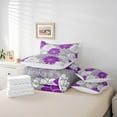 thumbnail image 5 of YST Ensemble de Douillette Aztec Dahlia, 7 Pcs, Floral, Grand Lit, 5 of 5