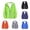 Green, variant on Afuyipoi Men's Fashionable Outwear Jackets,Anti - UV Pocket Reflective Zipper Hooded Long Sleeved Sunscreen Clothing Black XL