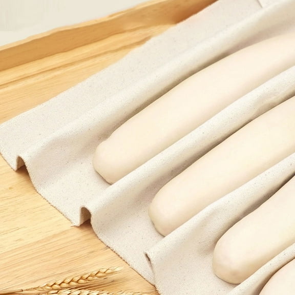 WEUVEB Bread Towels for Homemade Bread Cotton Canvas Baking Tool 1Pack 17.7X14.2X0.04In