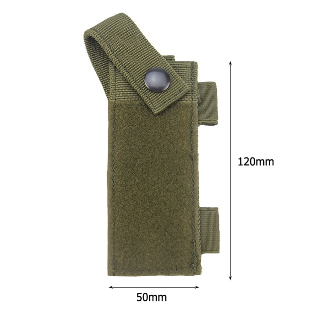Bolsa De Tijeras Médico EMT Tijeras Bolsas colgantes EDC MOLLE Linterna Cuchillo Bolsa (Verde) Hugtrwg Para Estrenar