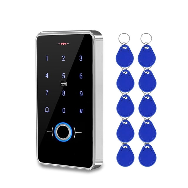 Fingerprint Access Control System Door Lock, IP68 Fully Waterproof Electric Lock Set For Home Safe, Outdoor ,More Secure