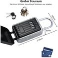 thumbnail image 3 of Key safe key safe wall safe key safe garages safe 4 digit code safe with stand, 3 of 4
