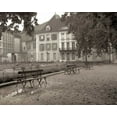 thumbnail image 2 of Blaustein, Alan 18x15 Gold Ornate Wood Framed with Double Matting Museum Art Print Titled - Banc de Jardin - 43, 2 of 4
