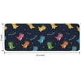 thumbnail image 7 of Space Dinosaur Pattern Kitchen Rug Mat,Kitchen Runner Rugs Non Skid Washable,Decorative Kitchen Floor Mats for Kitchen,Sink,Laundry,17"x47.2", 7 of 7