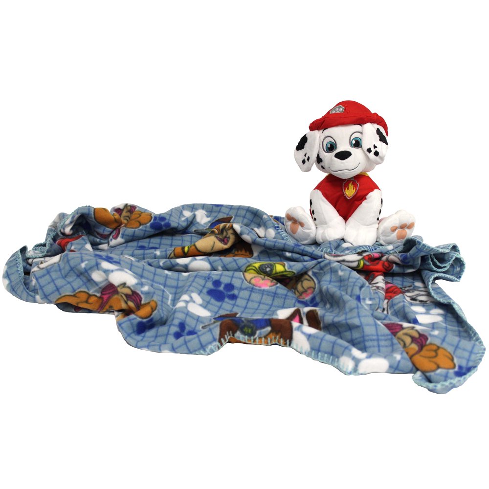 Paw Patrol Marshall "Practically Pawfect" Hugger Pillow with Throw Set