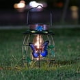 thumbnail image 4 of Farolillos solares con recortes para mariposas - Luces colgantes exteriores para decoración de patios, jardines y jardinería, 4 of 9