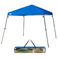 thumbnail image 1 of Ozark Trail 10ft x 10ft Slant Leg Instant Canopy, Sturdy Steel Frame, Covers 64 SQ ft for Shade & Sun Protection, 98" Center Height, Blue, Easy to Set Up., 1 of 12
