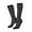 3 Black, variant on Women Crew Soft Moisture-wicking Socks Black Roosters Pattern Design Cotton Socks, One Size fit All