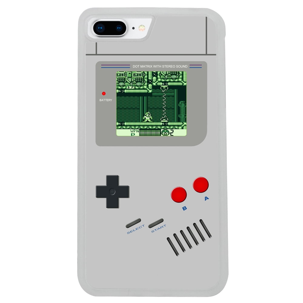 Image Style Classic Game Boy Handheld Game Unit Apple iPhone 8 Plus Frosted Clear Phone Case - Walmart.com
