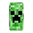 thumbnail image 1 of Minecraft Creeper iPhone 13 Étui Portefeuille à Rabat, 1 of 3