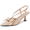 Nude, variant on RONILURN Women's Kitten Heels Slingback Low Heel Bow Dress Shoes Closed Toe Pumps Pointed Toe Shoes for Bridal Wedding Party