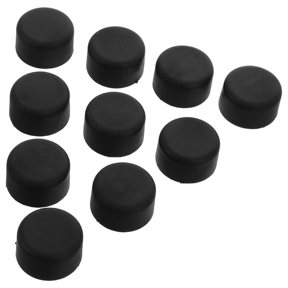 TABLZONE Windshield Wiper Accessories Black Rubber Covers Easy Install for Home Use 10Pcs