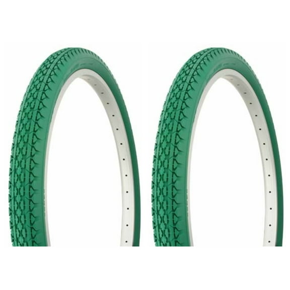 two Tire Duro 26 x 2.125 Green/Green Side Wall HF-133.