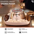 thumbnail image 4 of SHARPER IMAGE Machine à S'mores Électrique de Table pour l'Intérieur, Ensemble de 6 Pcs, Comprend 4 Brochettes et 4 Compartiments de Service, Nettoyage et Rangement Faciles, Sweet 16 Party, Plaisir Estival en Famille pour Enfants et Adultes, 4 of 10