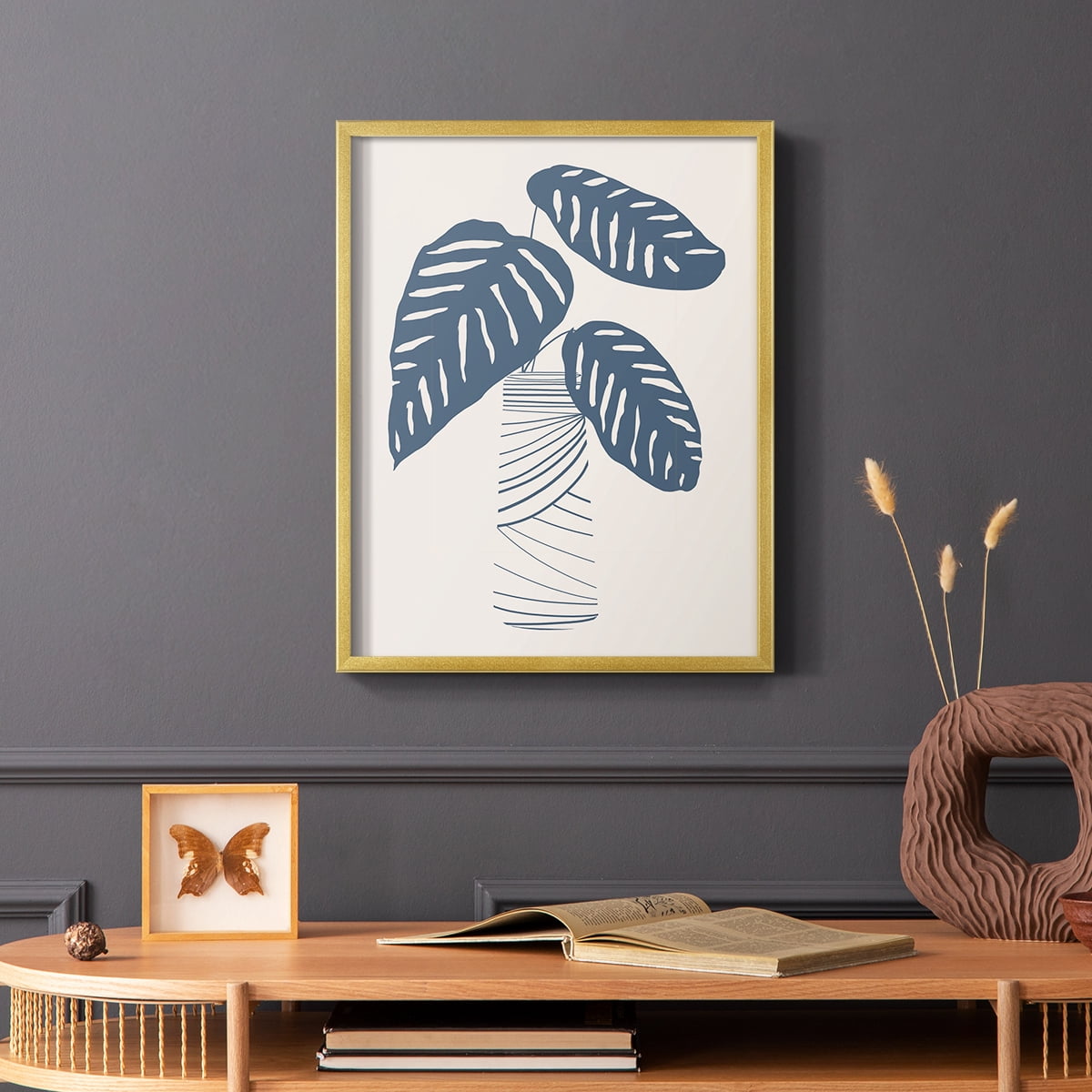 Wired in Monochrome II Framed Print - Solid Wood in Single Picture Frame Solid Wood 2 Framed Print