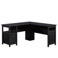 thumbnail image 1 of Sauder® Dawson Trail L-Desk (2 Box), Raven Oak™, 427419, 1 of 9
