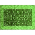 thumbnail image 1 of Ahgly Company Indoor Rectangle Oriental Green Traditional Area Rugs, 8' x 12', 1 of 4