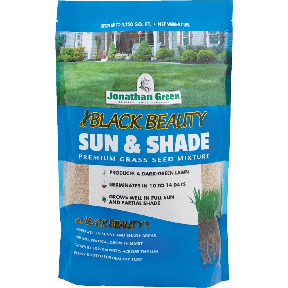 Jonathan Green Black Beauty Sun & Shade Grass Seed Mixture Walmart