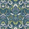 thumbnail image 4 of ARDEN Plush Indoor / Outdoor Egg Chair Cushion, 34 x 49, Water Repellent, Fade Resistant, Tufted for Comfort Sapphire Aurora Blue Damask, 4 of 9