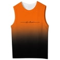 thumbnail image 2 of FYDUU Boys Tank Tops Kids Sleeveless T-Shirts Crew Neck Basic Shirts Gradient Color Tank Top For Kids Summer Casual Tees Fashion Graphic Tshirts 11-12 Years, 2 of 3