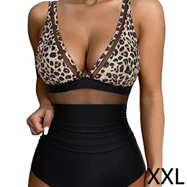 Traje de baño de una pieza europeo y americano, sexy, ajustado, transparente, sin espalda, Amazon