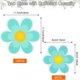 thumbnail image 2 of 28 Pcs Anti-Slip Bathtub Stickers, Flower-Shaped Safety Anti-Slip Decal Self-Adhesive Bathroom Stickers (6 Colors/2 Sizes), 2 of 5