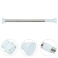 thumbnail image 1 of RUNROTOO Tringle Télescopique en Acier Inoxydable Longueur Réglable pour Placard 1Pcs, 1 of 8