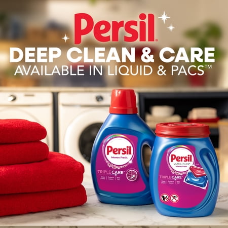 Persil Deep Clean Intense Fresh Liquid Laundry Detergent, 84 fl oz, 64 Loads