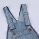 thumbnail image 5 of Monos vaqueros para mujer, peto holgado informal con bolsillos y tirantes, color azul, 2023, 5 of 5