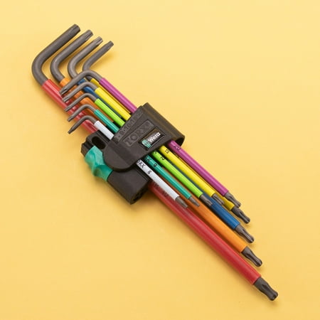 UPC: 4013288193544 | Wera 024480 967/9 TX XL Multicolour 1 Torx L-key Set  Long