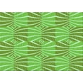 thumbnail image 1 of Ahgly Company Indoor Rectangle Patterned Stoplight Go Green Area Rugs, 5' x 7', 1 of 6