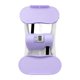 thumbnail image 1 of Stepper oscilante con bandas de resistencia, máquina de ejercicios, tabla de equilibrio lateral para apartamentos, mujeres, oficina y hogar. Púrpura, 1 of 8