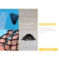 thumbnail image 3 of VERDANVERSE Pool Table Pocket Liner 6pcs Cotton for Professional Use, 3 of 8