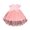 Pink, variant on Summer Sleeveless Princess Party Dresses Infant Kids Baby Girl Ball Gown