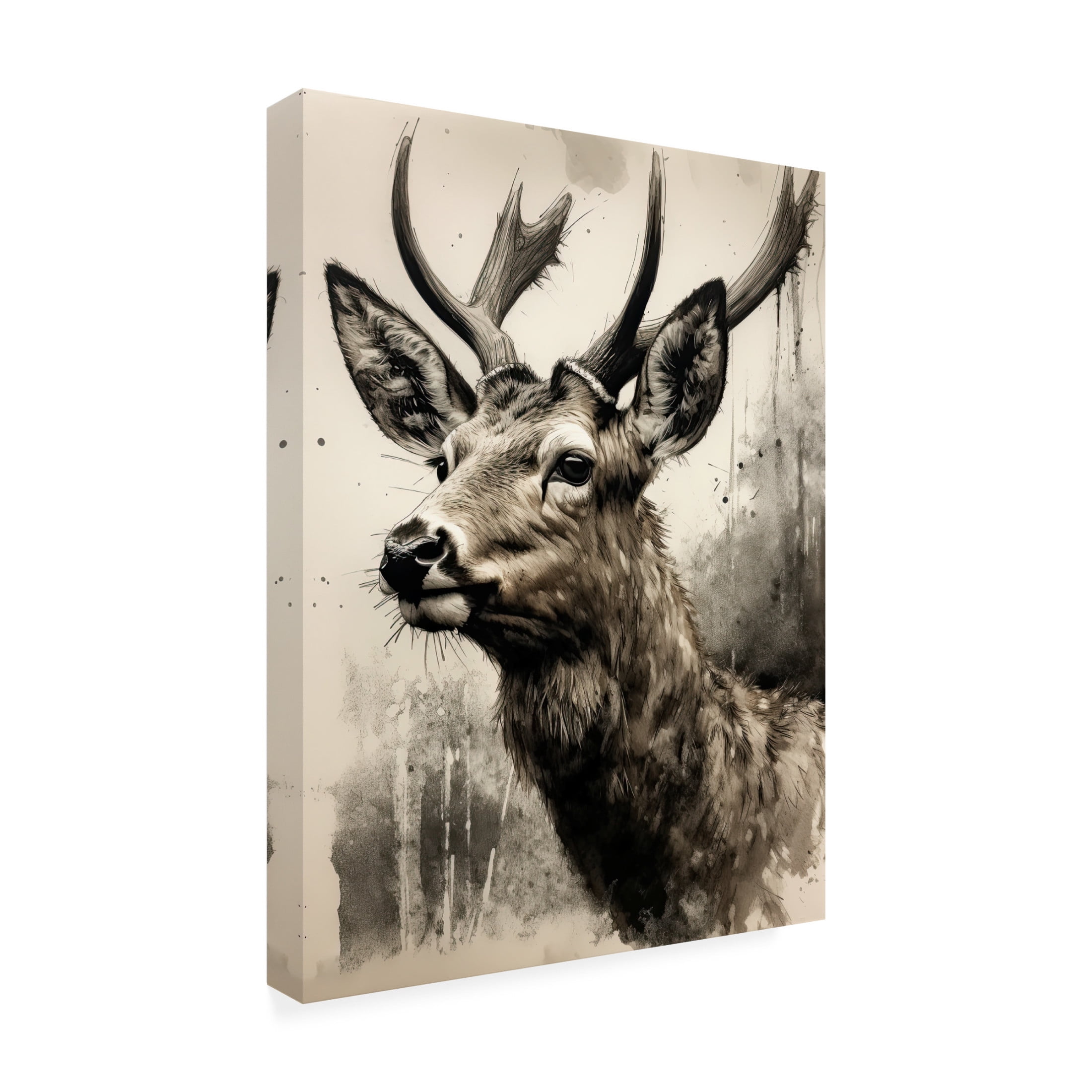 Canvas Wall Art - Sasha 'Mating Season' Wall Art for Living Room, Bedroom, or Office Décor by Trademark Fine Art - 14 x 19 Inches