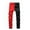 Red, variant on cllios Men's Slim Straight Patchwork Jeans Street Hip Hop Stretch Moto Denim Pants
