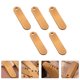 thumbnail image 4 of 5pcs cobre llavero colgantes estacionamiento coche llavero platos (como se muestra), 4 of 7