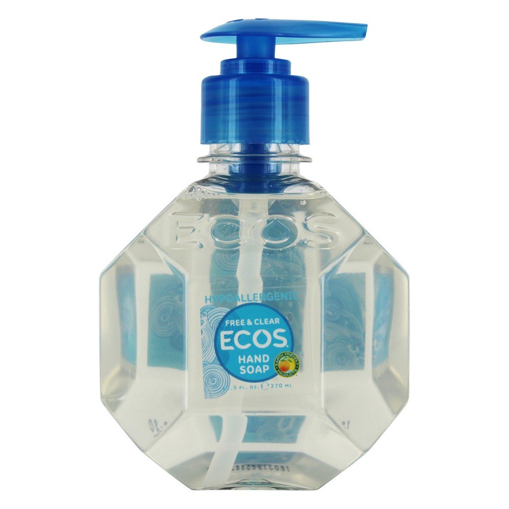 Earth Friendly ECOS Hypoallergenic Hand Soap Free & Clear 12.5 fl
