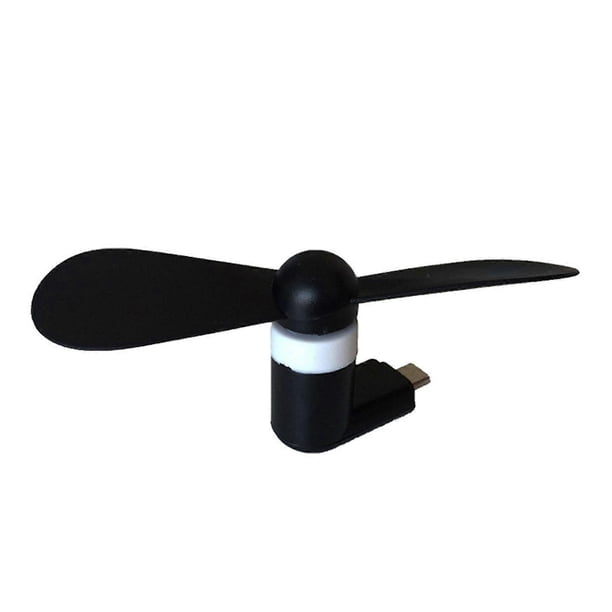 Small Micro USB Pocket Fan Travel Fans Plug in for Smart Phones Portable Cooler for Mobile Phone with OTG Function pink