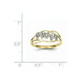 thumbnail image 2 of 10K & Rhodium Mom Ring, 2 of 2