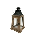 thumbnail image 4 of Better Homes & Gardens Rustic Wood Metal Candleholder Lantern, 14", Medium, 4 of 6