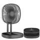 thumbnail image 1 of Ventilador de carga USB Ventilador peque?o plegable Ventilador de escritorio Soporte para teléfono móvil Ventilador silencioso Wi de tres velocidades LingWen 8390614164000, 1 of 1