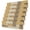English Brown, variant on Faux Stone Wall Panel, 6‑Pack PU 3D Artificial Rock Siding, Golden Rust Stone, 45.7" x 11.8", Indoor & Outdoor Decor for Fireplace Surround, TV Accent Wall 1Pack